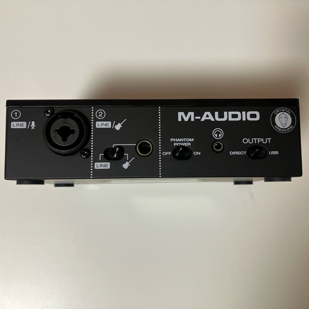 M-AUDIO(エムオーディオ)のM-Audio オーディオインターフェース M-Track Solo MA-RE 楽器のDTM/DAW(オーディオインターフェイス)の商品写真