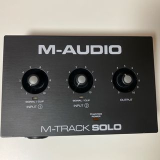 エムオーディオ(M-AUDIO)のM-Audio オーディオインターフェース M-Track Solo MA-RE(オーディオインターフェイス)