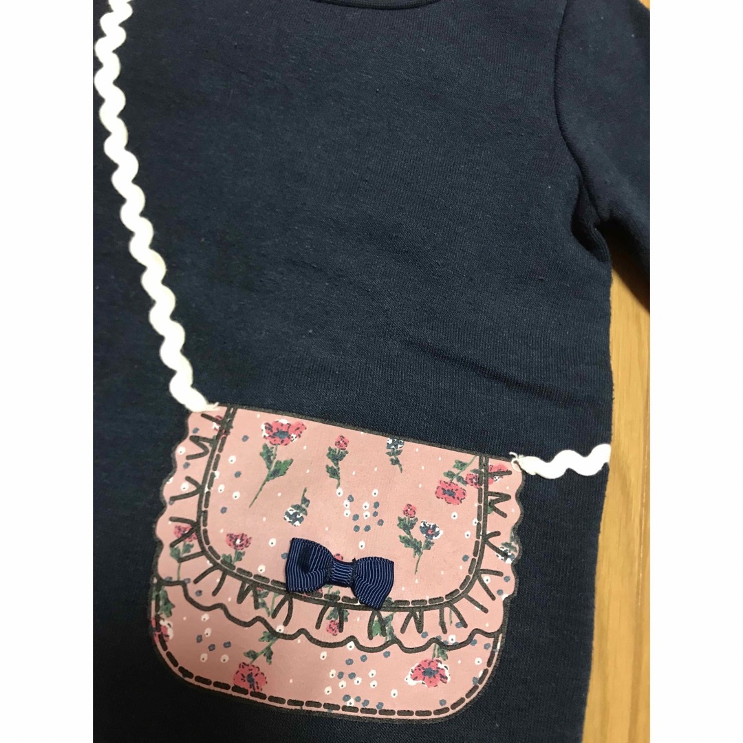 女の子トレーナー　110 キッズ/ベビー/マタニティのキッズ服女の子用(90cm~)(Tシャツ/カットソー)の商品写真