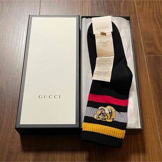 グッチ(Gucci)の新品グッチ　虎タイガーソックス、靴下(ソックス)