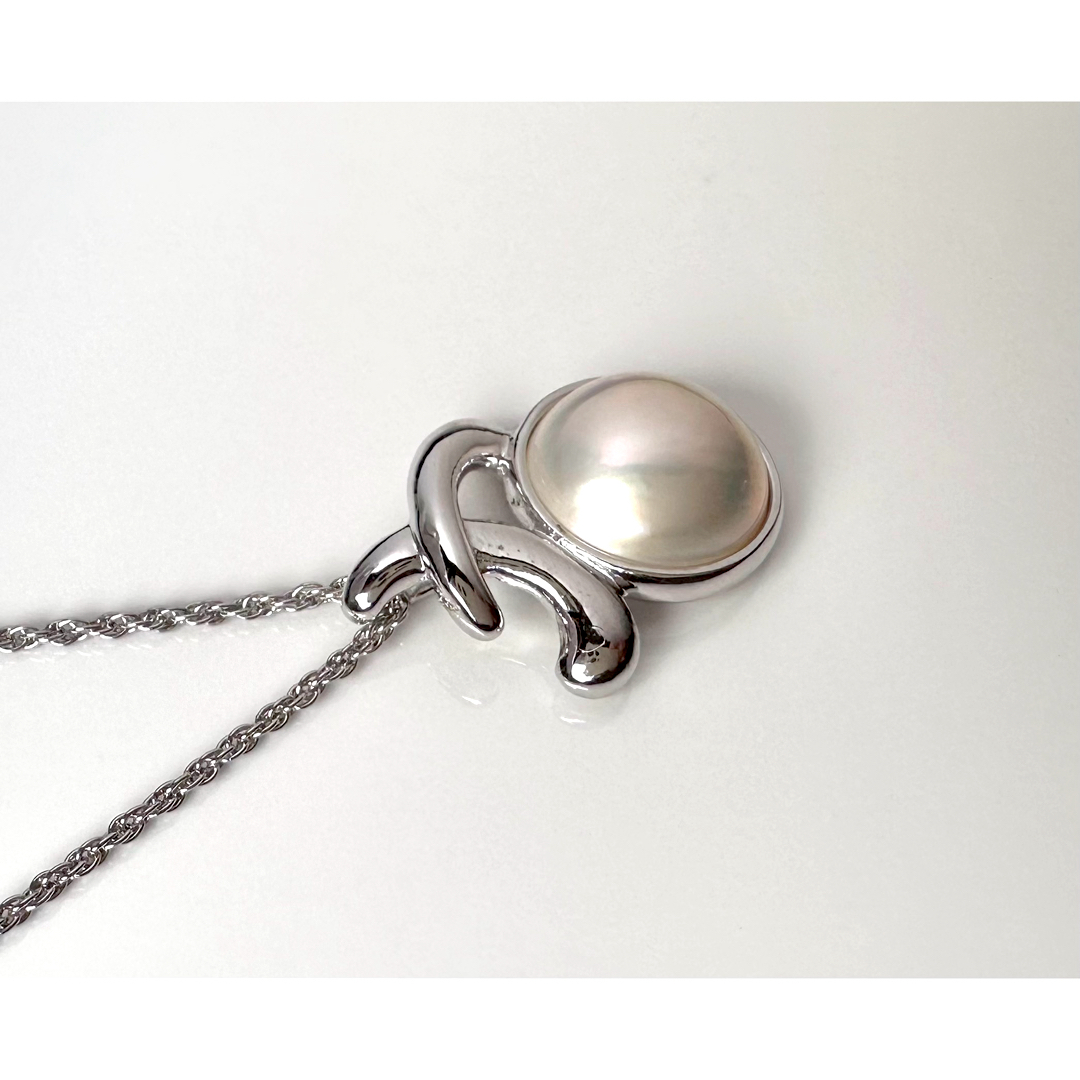 TASAKI マベパールネックレス SV - ネックレス TASAKI マベパールネックレス SV - ネックレス
