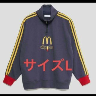 グラニフ(Design Tshirts Store graniph)のgraniph グラニフ マクドナルド dippin' ハーフジップスウェット(スウェット)