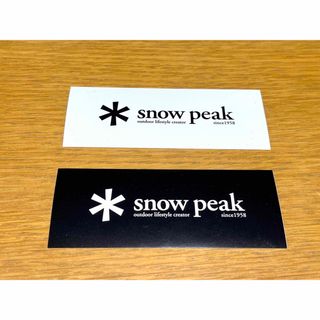 スノーピーク(Snow Peak)のSnow peak ステッカー(その他)