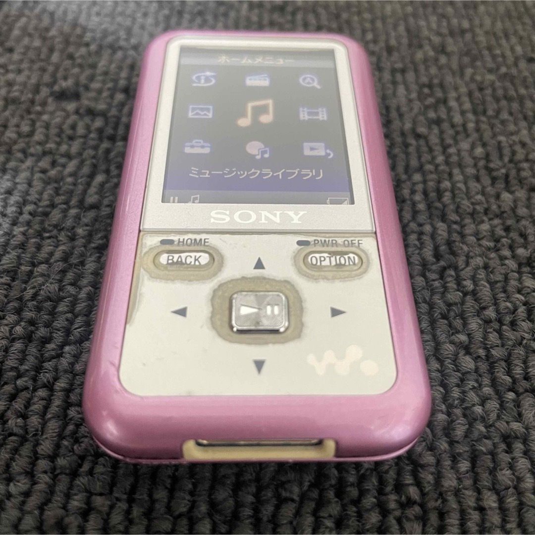 WALKMAN(ウォークマン)のSONY WALKMAN NW-S615F ソニー ウォークマン 2GB ピンク スマホ/家電/カメラのオーディオ機器(ポータブルプレーヤー)の商品写真