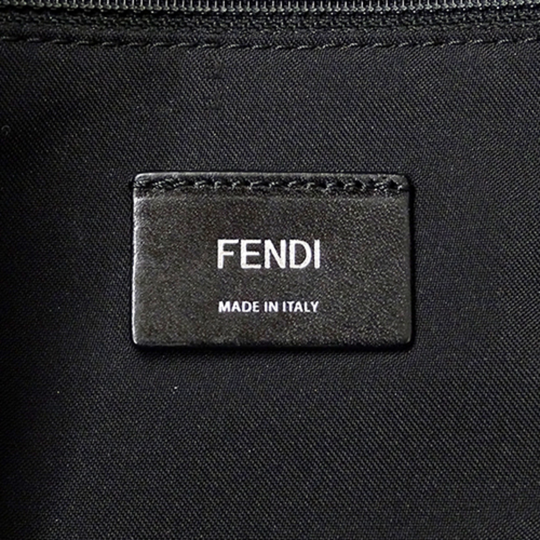 FENDI(フェンディ)のフェンディ FENDI バッグ レディース メンズ ブランド リュック バックパック ナイロン モンスター バグズアイ ブルー イエロー マルチカラー 7VZ012 大容量 A4 おしゃれ 個性 おでかけ  【中古】 レディースのバッグ(リュック/バックパック)の商品写真