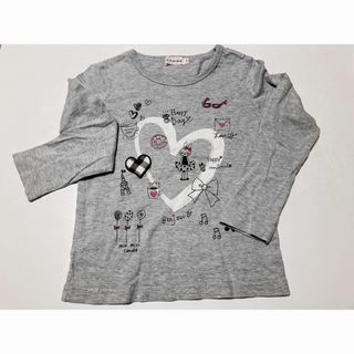 ニットプランナー(KP)のKP ニットプランナー　KNIT PLANNER 女の子カットソー110cm美品(Tシャツ/カットソー)