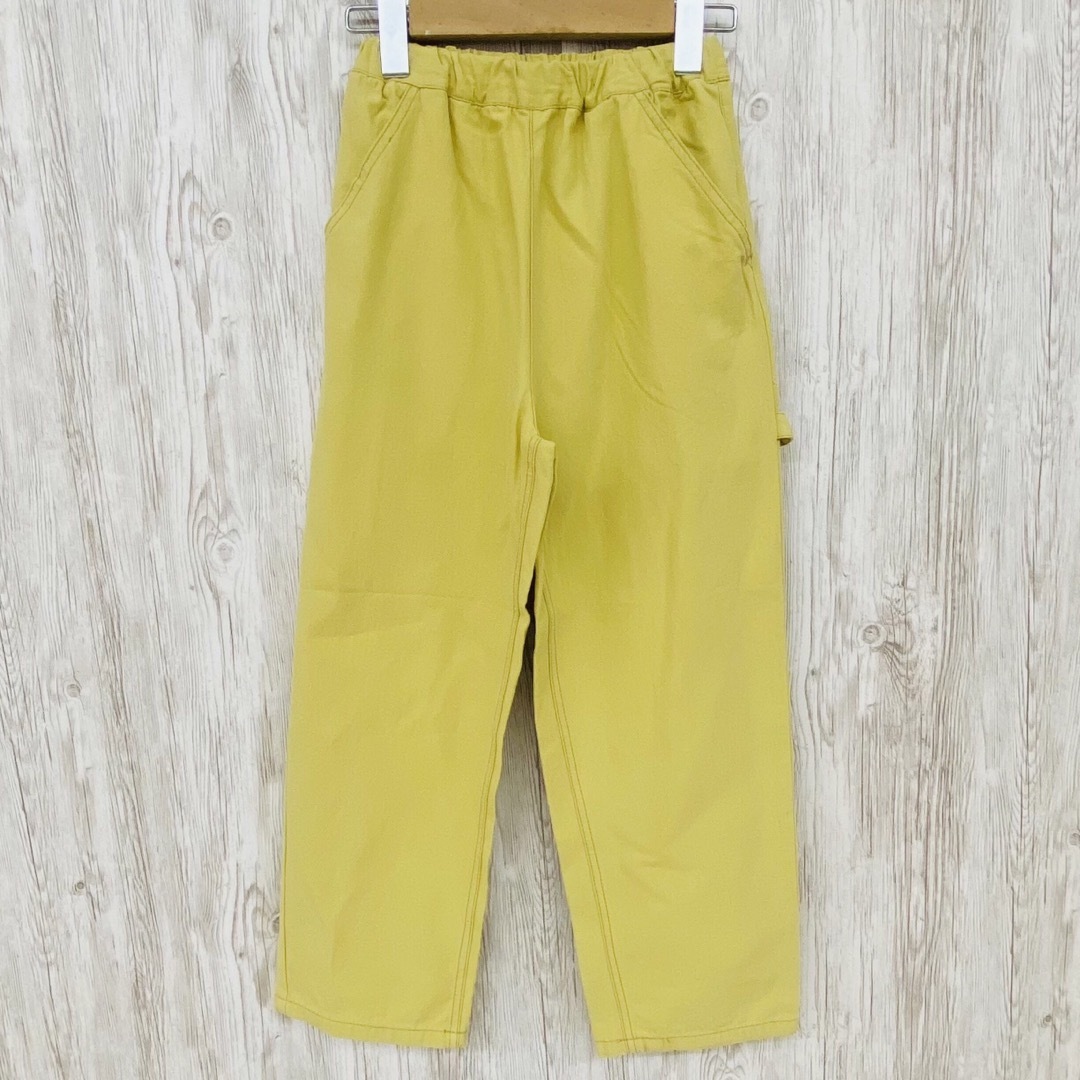 pairmanon(ペアマノン)の新品 PAIRMANON STREET ペインター ワークパンツ イエロー160 キッズ/ベビー/マタニティのキッズ服男の子用(90cm~)(パンツ/スパッツ)の商品写真