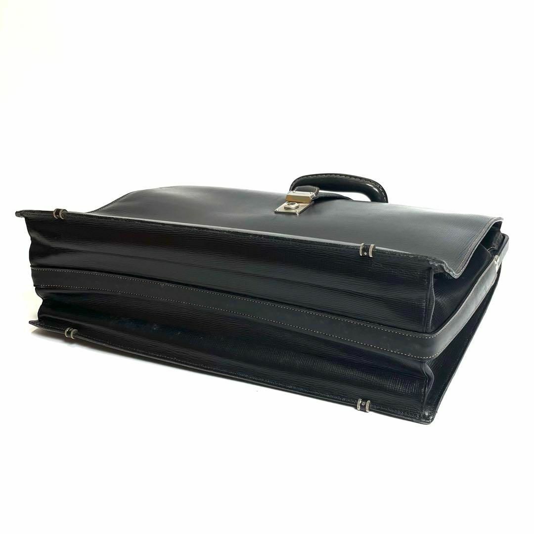 良品】GIEVES &HAWKS ダレスバッグ ビジネス レザー 黒 ブラック 良品】GIEVES &HAWKS ダレスバッグ ビジネス レザー 黒 ブラック
