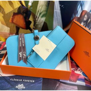 エルメス(Hermes)の【正規品】HERMES ほぼ未使用✨『ドゴン』長財布 2021年購入 人気のお色(財布)