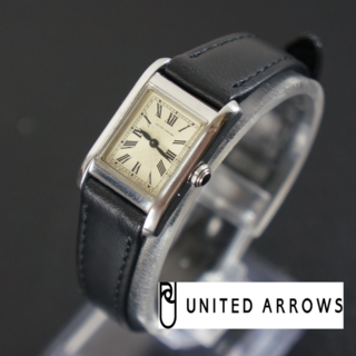 ユナイテッドアローズ(UNITED ARROWS)の【稼働品】 UNITED ARROWS 　UAB シルバー　新品ベルト電池交換済(腕時計)