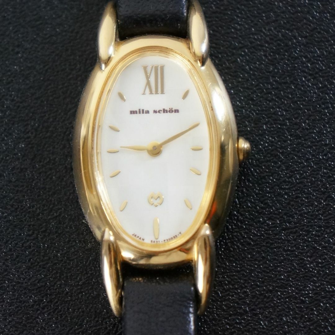 mila schon(ミラショーン)の【稼働品】ミラショーン　レディース腕時計　電池交換済 レディースのファッション小物(腕時計)の商品写真