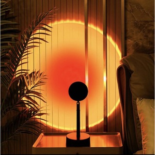 夕日ライト 日没ライト 夕焼けライト インスタグラムスタイル ベッドサイドランプ(フロアスタンド)