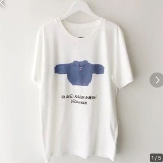 エムエムシックス(MM6)のMM6 Maisonmargiela 19ss プリント　Tシャツ (Tシャツ(半袖/袖なし))