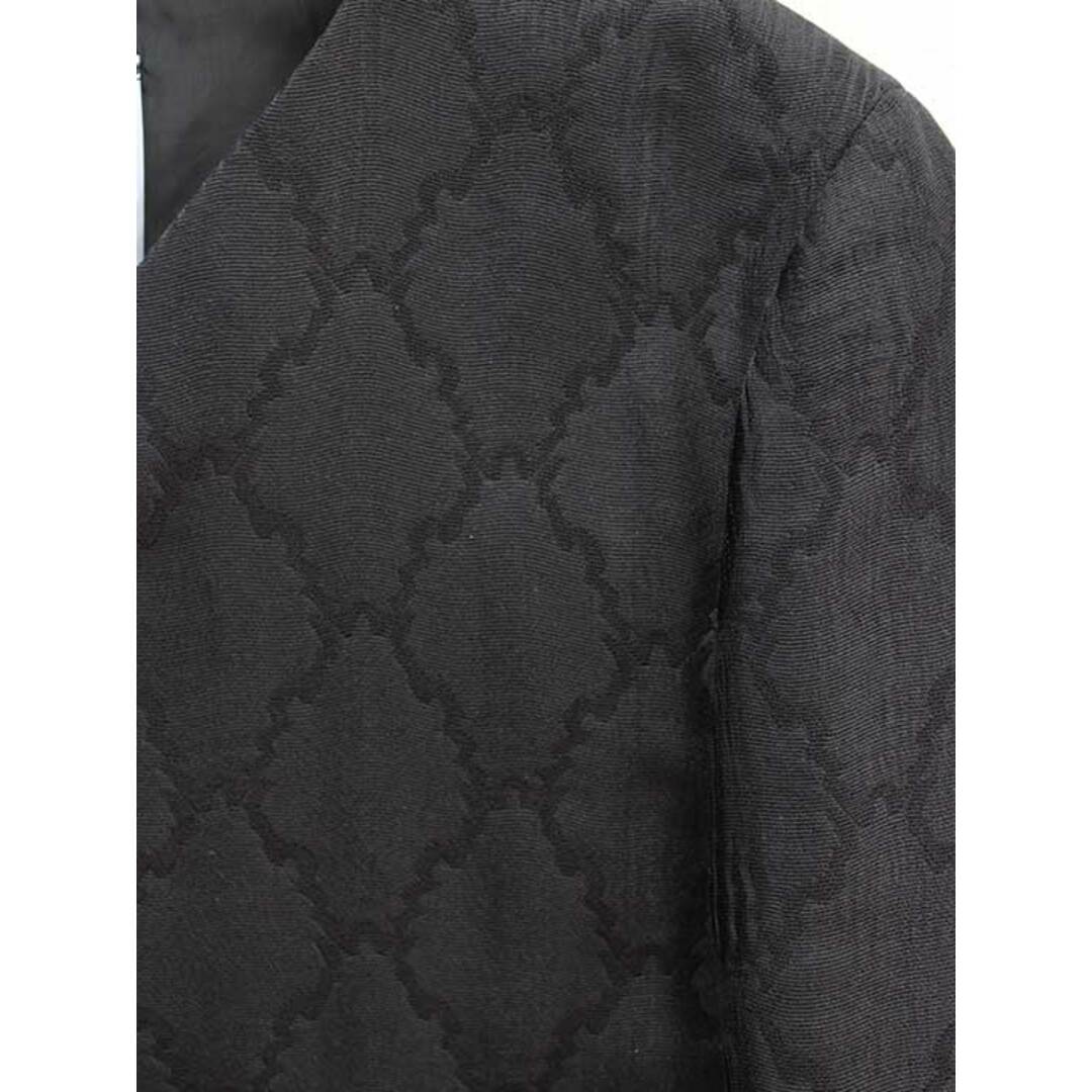 値下げ】‡PRADA/プラダ‡シルクコットンノーカラージャケット 値下げ】‡PRADA/プラダ‡シルクコットンノーカラージャケット