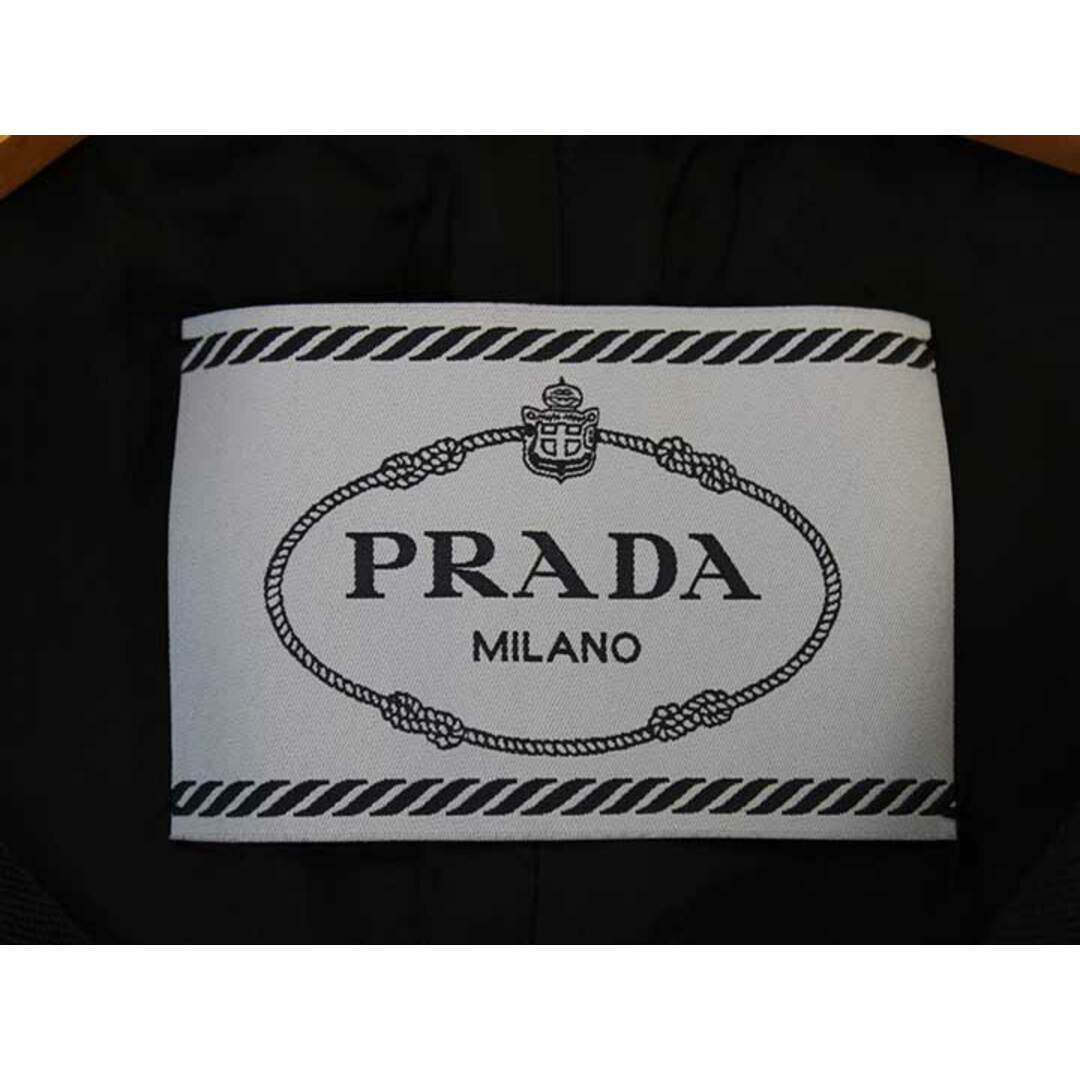 値下げ】‡PRADA/プラダ‡シルクコットンノーカラージャケット 値下げ】‡PRADA/プラダ‡シルクコットンノーカラージャケット
