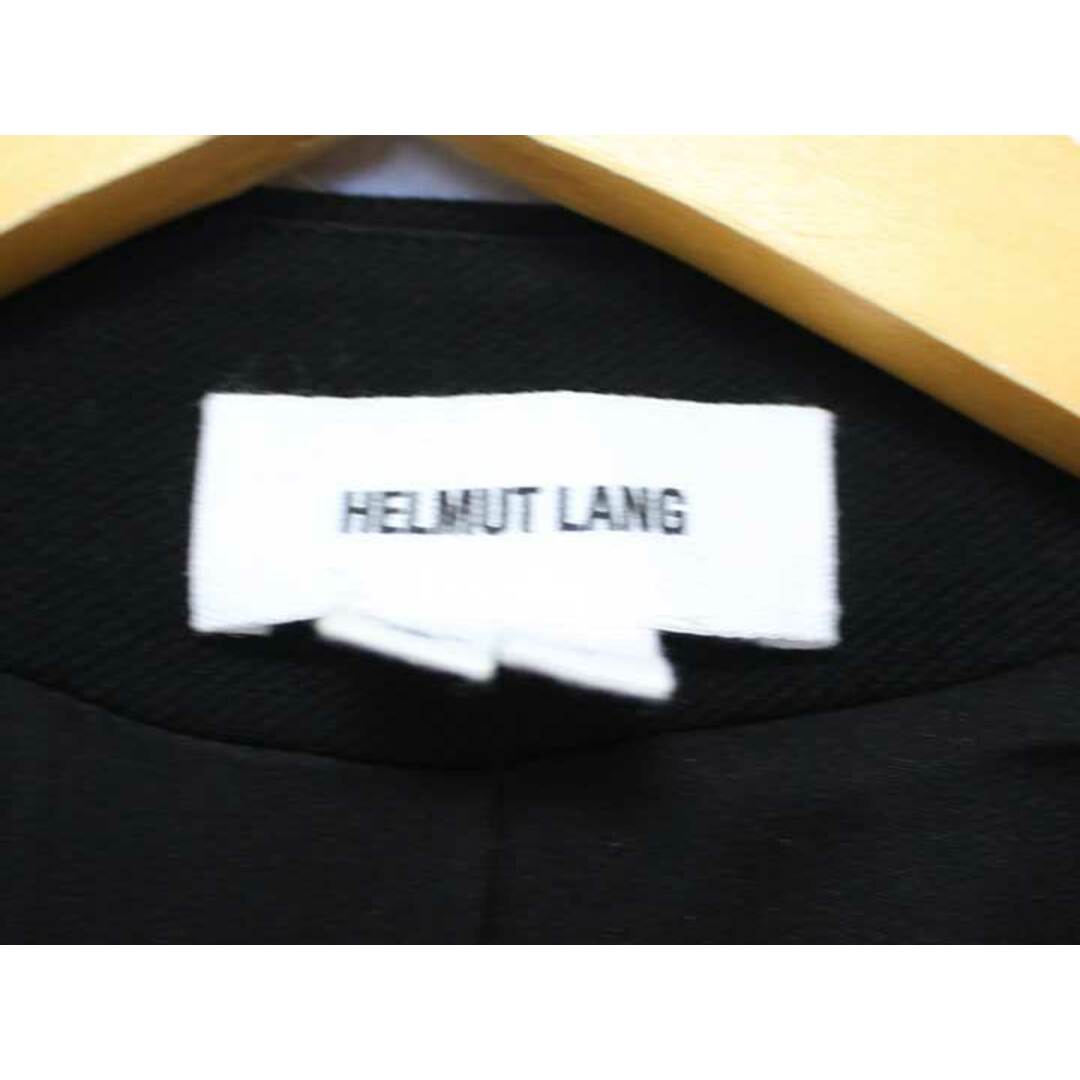 HELMUT LANG(ヘルムートラング)の【値下げ】△HELMUT LANG/ヘルムート ラング△ジャケット/長袖/無地　ブラック/黒　レディース　S　【中古】　春夏秋冬　703032 レディースのジャケット/アウター(その他)の商品写真