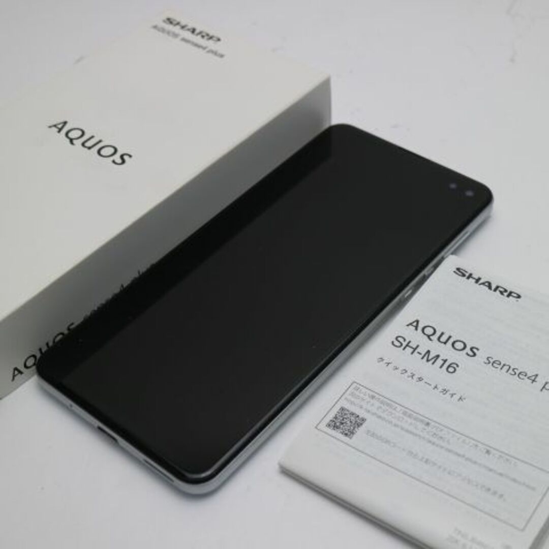 SHARP - SIMフリー AQUOS sense4 plus SH-M16 ホワイトの通販 by