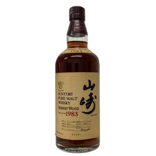 サントリー(サントリー)のSUNTORY 山崎 シェリーウッド 1983 ウイスキー 限定6000本 【未開栓】 相談可(ウイスキー)