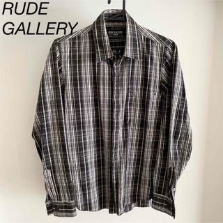 ルードギャラリー(RUDE GALLERY)のRUDE GALLERY SIZE 3 ルードギャラリー チェック 長袖 シャツ(シャツ)