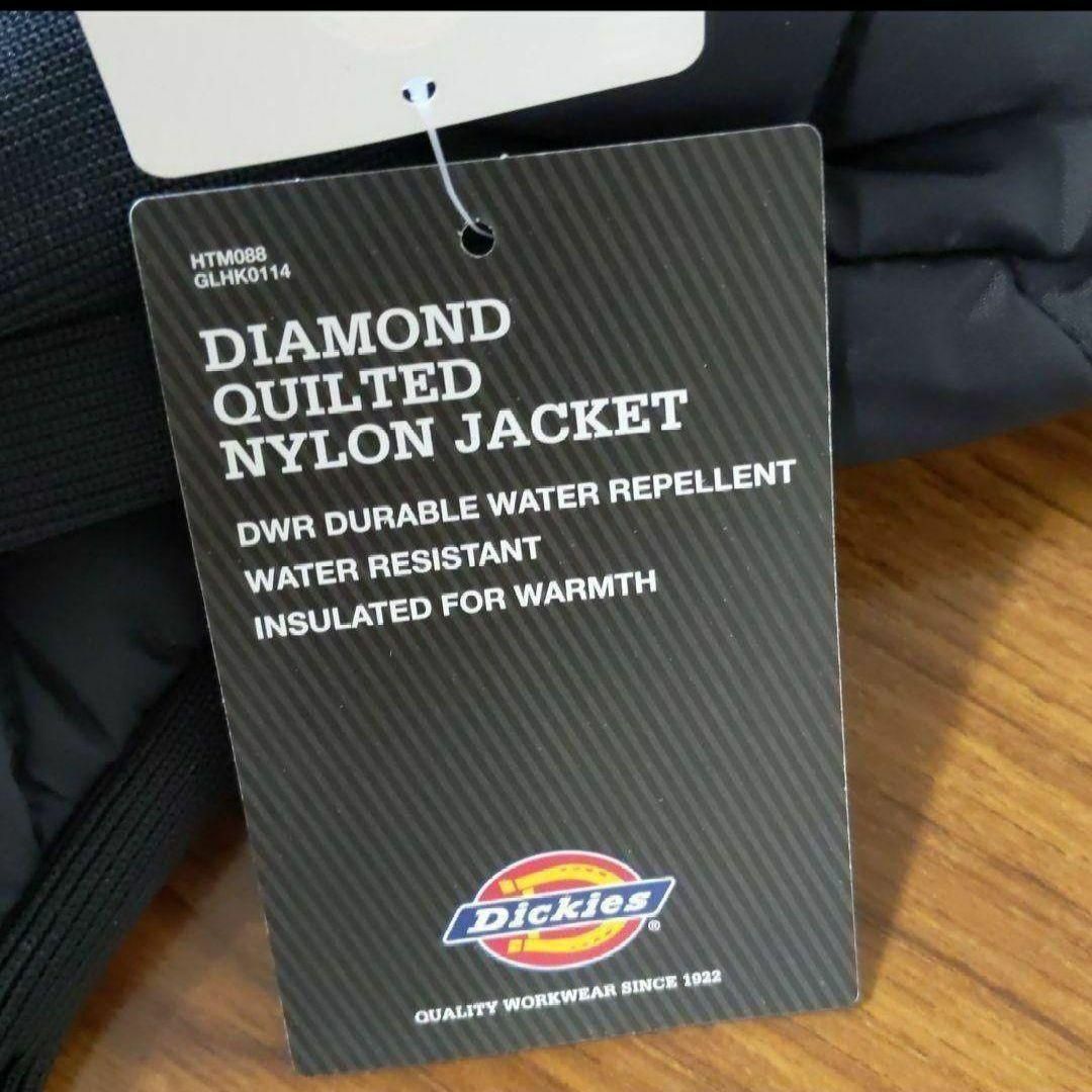 Dickies(ディッキーズ)の新品 S BK ダイヤモンド ナイロン ジャケット ディッキーズ ブラック メンズのジャケット/アウター(ナイロンジャケット)の商品写真