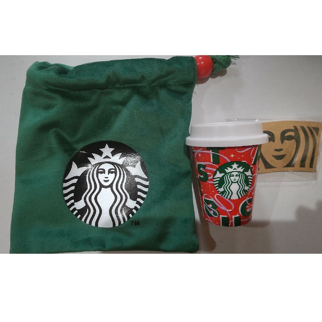 Starbucks Coffee(スターバックスコーヒー)のスターバックスコーヒー ミニ カップ ギフト  クリスマス インテリア/住まい/日用品のインテリア小物(小物入れ)の商品写真