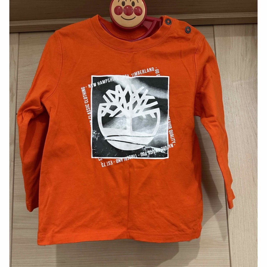 Timberland(ティンバーランド)の【 Timberland 】八分丈ロンT キッズ/ベビー/マタニティのキッズ服男の子用(90cm~)(Tシャツ/カットソー)の商品写真