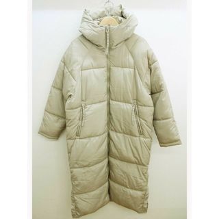 ザラ(ZARA)の‡ZARA/ザラ‡中綿ロングコート/長袖 ライトベージュ レディース XS【中古】冬 810122(その他)