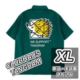 ビームスゴルフ(BEAMSGOLF)の【新品・未試着】CLUBHAUS TANGRAM ポロシャツ 緑 XL 送料込み(ウエア)
