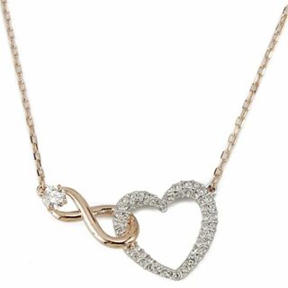 スワロフスキー(SWAROVSKI)のスワロフスキー SWAROVSKI ネックレス インフィニティ ハート 5518865(ネックレス)