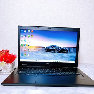 はるPC美品✨すぐに使えるノートパソコン✨薄型軽量✨カッコイイ黒✨Win11✨i5