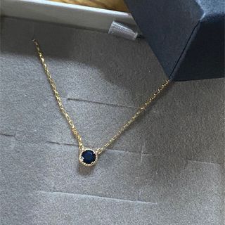 ジュエリーツツミ(JEWELRY TSUTSUMI)のジュエリーツツミ K18 サファイアネックレス(ネックレス)