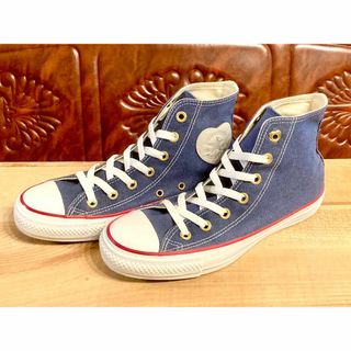 コンバース(CONVERSE)の★希少レア!コンバース オールスター ハート ネイビー デニム デッド 239(スニーカー)