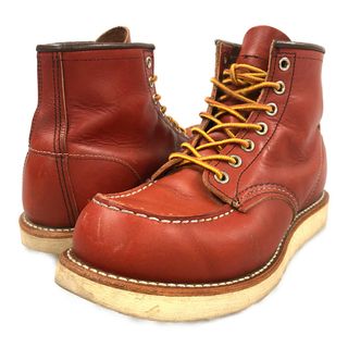 レッドウィング(REDWING)のRED WING レッドウィング 8875 モック トゥ レースアップ セッター ブーツ 犬タグ付 赤茶色 サイズUS5.5E=23.5cm 正規品 / 32832(ブーツ)