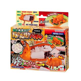 メガハウス(MegaHouse)の一頭買い！！豚の丸焼きパズル　解体パズル(知育玩具)