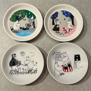 ムーミン(MOOMIN)のムーミン小皿4枚セット(食器)