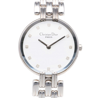 クリスチャンディオール(Christian Dior)のクリスチャンディオール バギラ 腕時計 時計 ステンレススチール D44-120 クオーツ レディース 1年保証 Christian Dior 中古 クリスチャンディオール(腕時計)