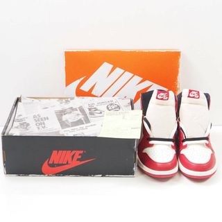 ナイキ(NIKE)の未使用 NIKE ナイキ DZ5485-612 AIR JORDAN 1 RETRO HIGH OG エアジョーダン1 レトロ ハイ オリジナル ハイカットスニーカー 1点 28.0cm シカゴ Chicago 復刻版 80年代 シューズ メンズ AU2346W2 (スニーカー)