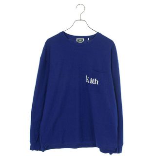 キス(KITH)のキス フロッキーロゴポケット長袖カットソー メンズ L(Tシャツ/カットソー(七分/長袖))