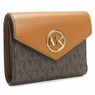 マイケルコース(Michael Kors)の【新品・未使用】マイケルコース 3つ折り財布 34S1GNME6B ブラウン系(財布)