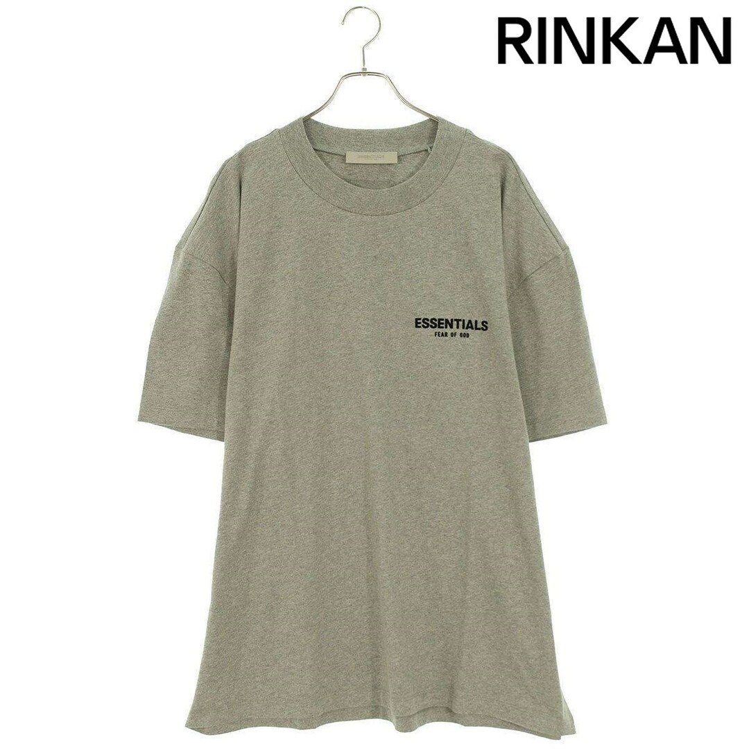 FEAR OF GOD(フィアオブゴッド)のフォグ  ESSENTIALS Tee Light Oatmeal フロッキーロゴTシャツ メンズ XL メンズのトップス(Tシャツ/カットソー(半袖/袖なし))の商品写真