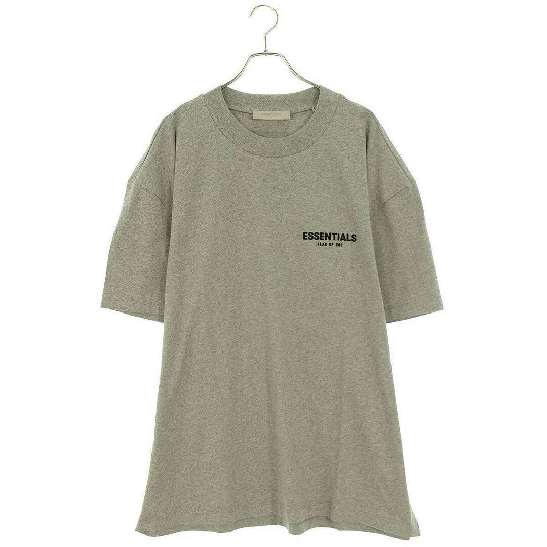 FEAR OF GOD(フィアオブゴッド)のフォグ  ESSENTIALS Tee Light Oatmeal フロッキーロゴTシャツ メンズ XL メンズのトップス(Tシャツ/カットソー(半袖/袖なし))の商品写真