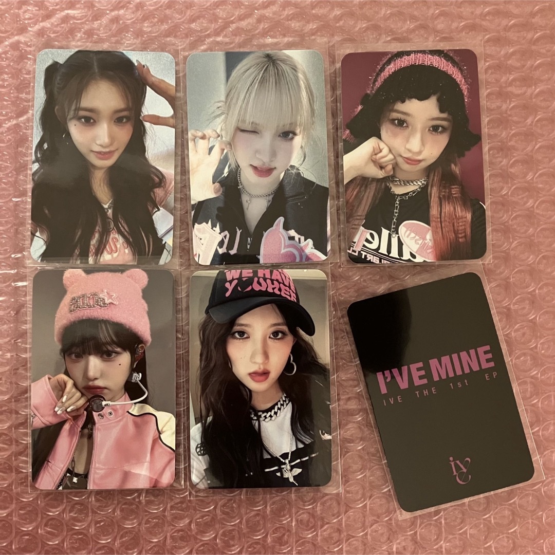 IVE Applemusic ヨントン サイン会 特典トレカ I'VE MINEユジン - K IVE Applemusic ヨントン サイン会 特典トレカ I'VE MINEユジン - K