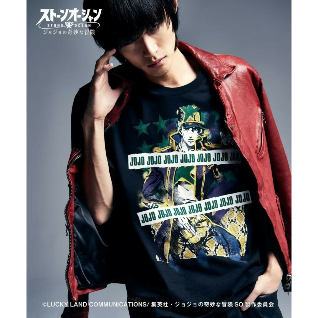 glamb(グラム)のグラム　glamb ジョジョ　承太郎　Ｔシャツ メンズのトップス(Tシャツ/カットソー(半袖/袖なし))の商品写真