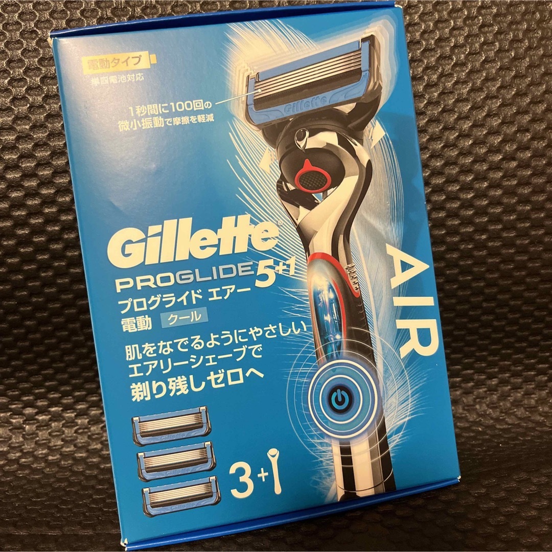 Gillette(ジレット)のGillette ジレット プログライド エアー5+1 替刃3個付 コスメ/美容のシェービング(カミソリ)の商品写真