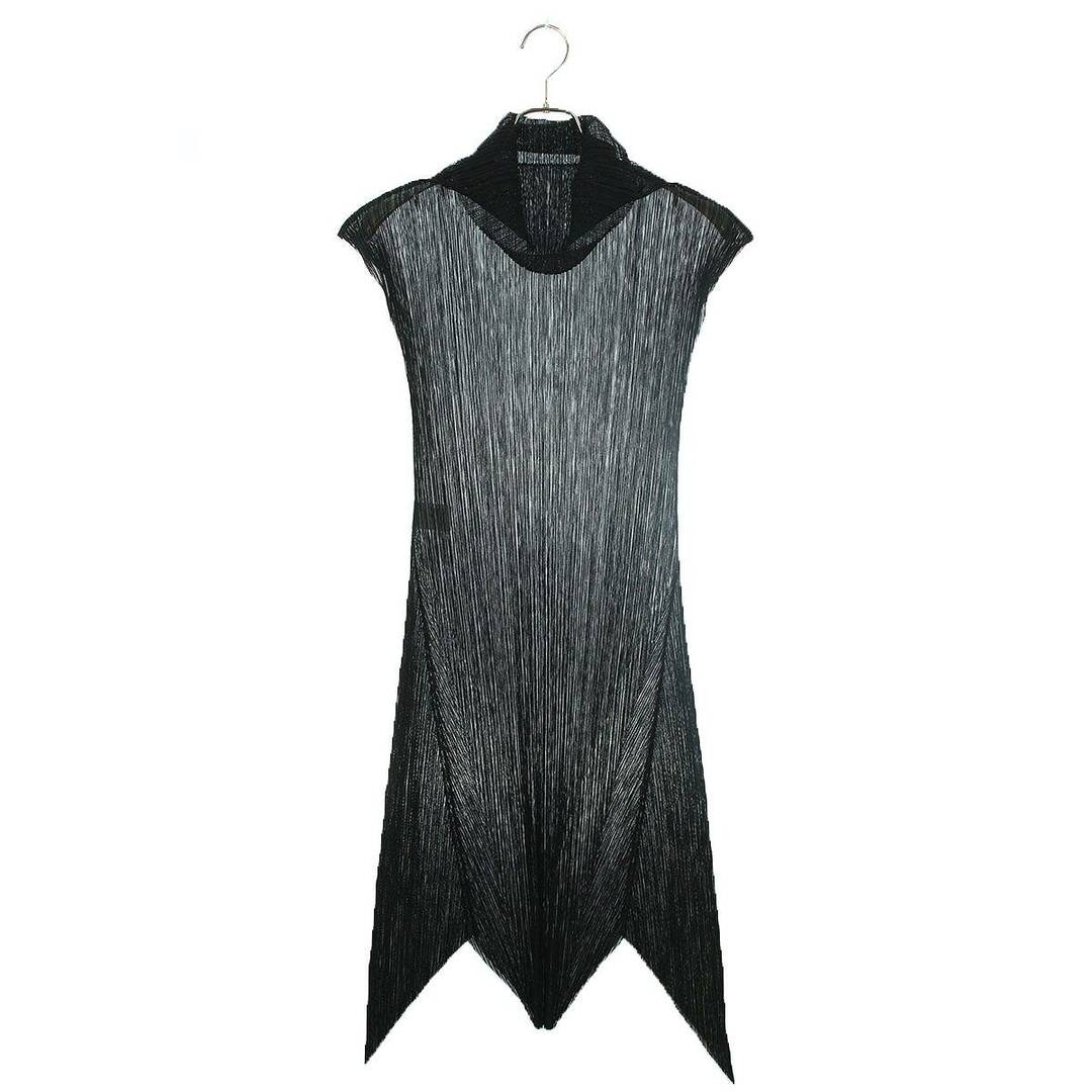 PLEATS PLEASE ISSEY MIYAKE(プリーツプリーズイッセイミヤケ)のイッセイミヤケプリーツプリーズ  PH83-JH812 スリーブレスワンピース レディース 4 レディースのワンピース(ロングワンピース/マキシワンピース)の商品写真