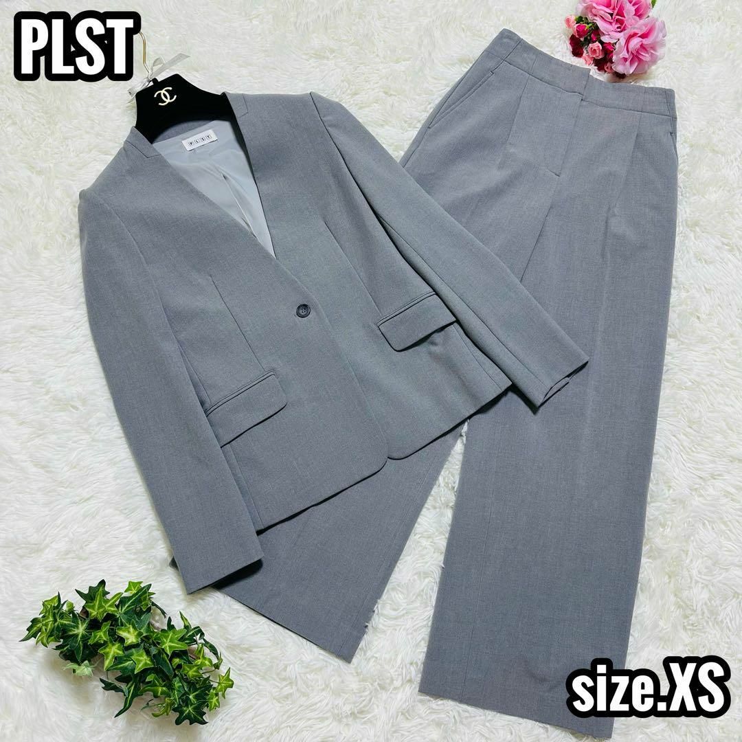 PLST - 大人気☆PLST ウォームリザーブ パンツスーツ セットアップ