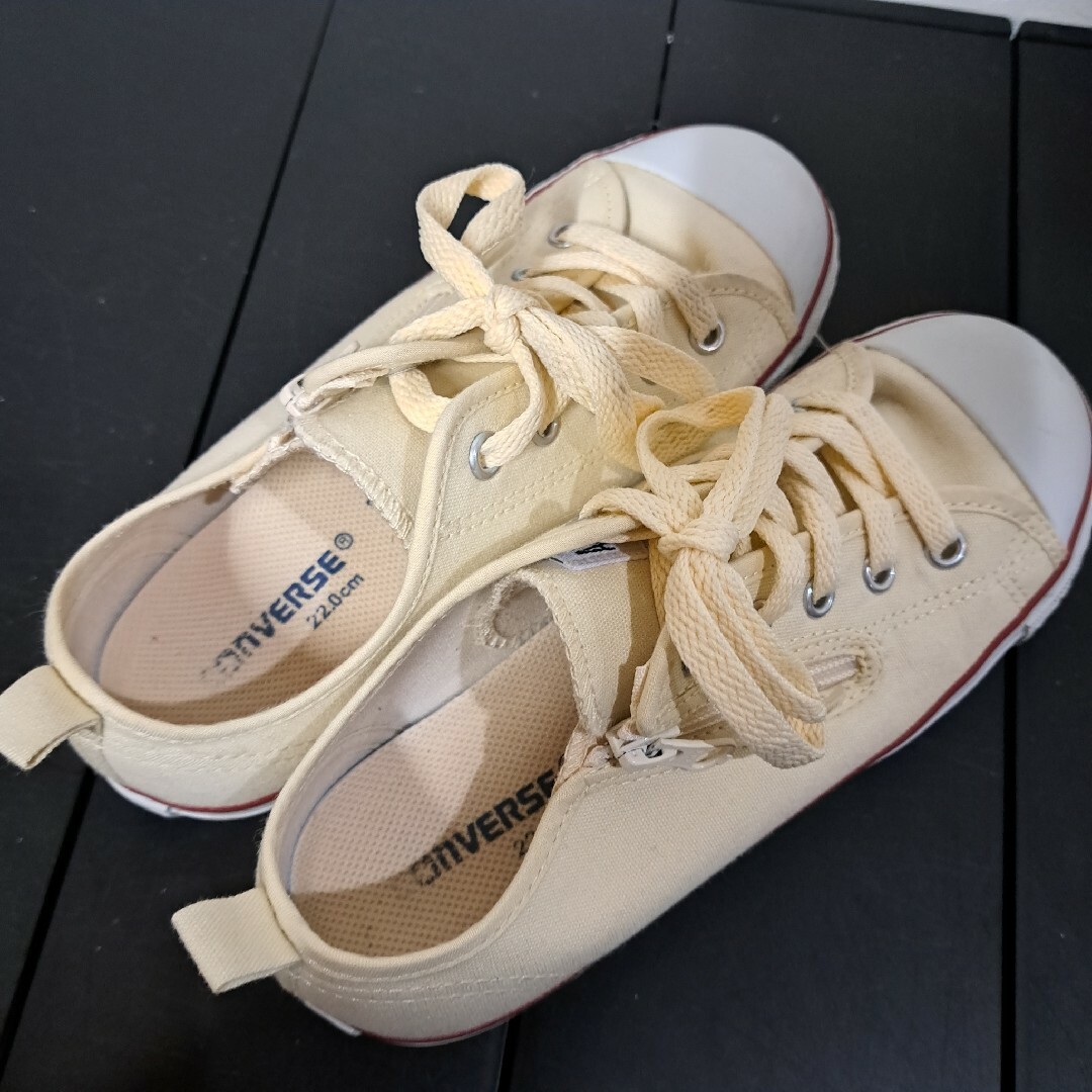 CONVERSE(コンバース)のCONVERSE　22㎝　キッズスニーカー キッズ/ベビー/マタニティのキッズ靴/シューズ(15cm~)(スニーカー)の商品写真