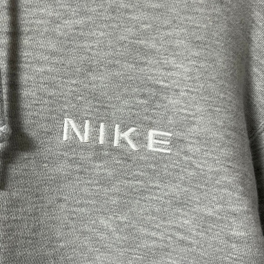 NIKE(ナイキ)のNIKE ナイキ パーカー L 刺繍ロゴ 両面ロゴ バックロゴ 90s メンズのトップス(パーカー)の商品写真