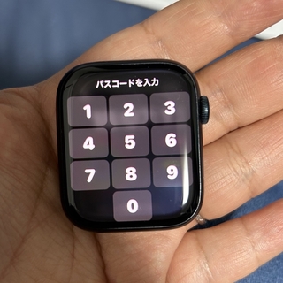 アップルウォッチ(Apple Watch)のApple Watch 8 45㎜　GPSモデル　ブラック(腕時計)