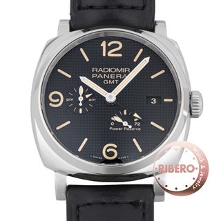 オフィチーネパネライ(OFFICINE PANERAI)のOFFICINE PANERAI オフィチーネパネライ ラジオミール 1940 3デイズ GMT パワーリザーブ アッチャイオ PAM00628【中古】(腕時計(アナログ))